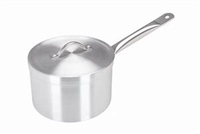 16cm Aluminium Heavy Duty Saucepan Metal Handle - 3016