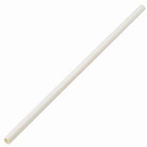 White Paper Straws (Box of 250) 44892