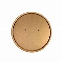 Kraft Vented Paper Lids to Fit 8oz - 16oz (Pack of 500) 49020