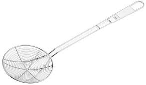 Stainless Steel Round Skimmer 9.5'' - 7280