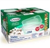 Satco 750ml Microwave Containers and Lids  (Pack of 250)