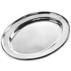 Stainless Steel Oval Tray 25cm - 7621