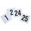 Plastic Table Numbers (1-25) - 7967