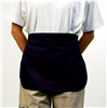 Short Apron Money Pocket Black - One Size - A002