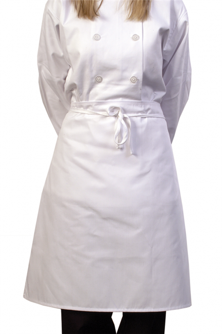 White Waist Apron - One Size - A019