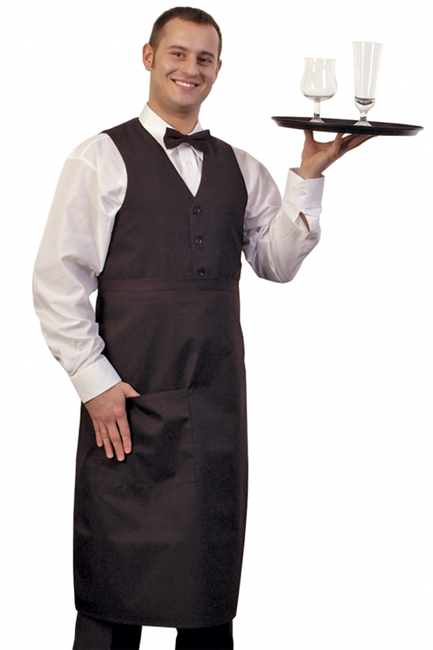 Bistro Apron Black - A026