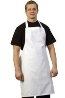 White Bib Apron - One Size - A030