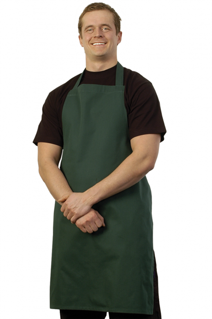 Green Bib Apron - One Size - A033