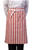 Red/White Check Waist Apron - One Size - A044