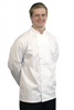 Danny Long Sleeve Chef Jacket White - Sizes XS to XXL