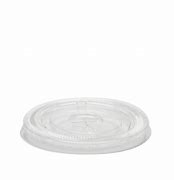 Somoplast Clear Straw Slot Lid Flat (Pack of 1000) PLL11/12