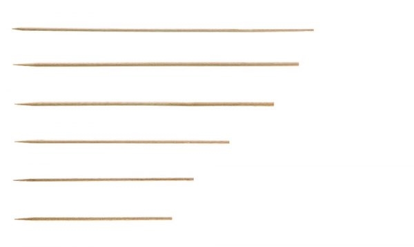 Birchwood Skewers (Pack of 1000) - various sizes