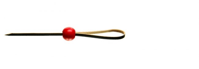 Black Noose & Red Ball Skewers (Pack of 1000) - 90mm