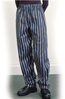 Butchers Stripe Baggy Trouser - Sizes XS to XXL - T011